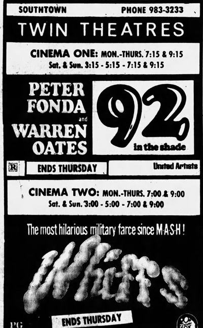 Southtown Twin Theatres - 1975 Dec 6 (newer photo)